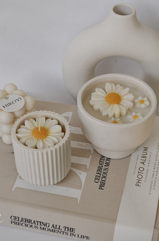 Chamomile Flower Scented Candle